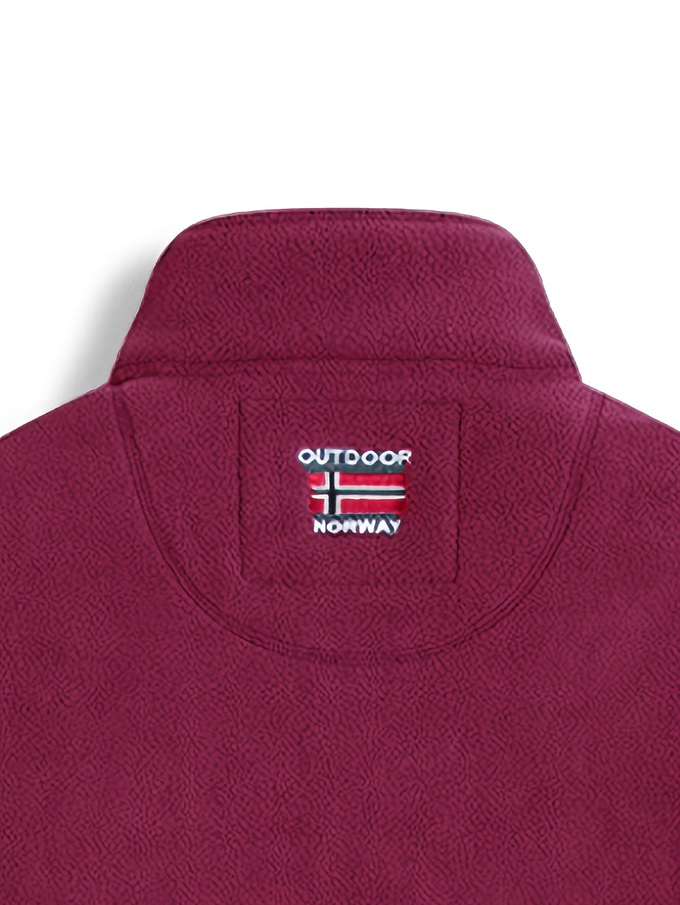 Herren Fleecejacke mit Stehkragen – Outdoor Jacke warm
