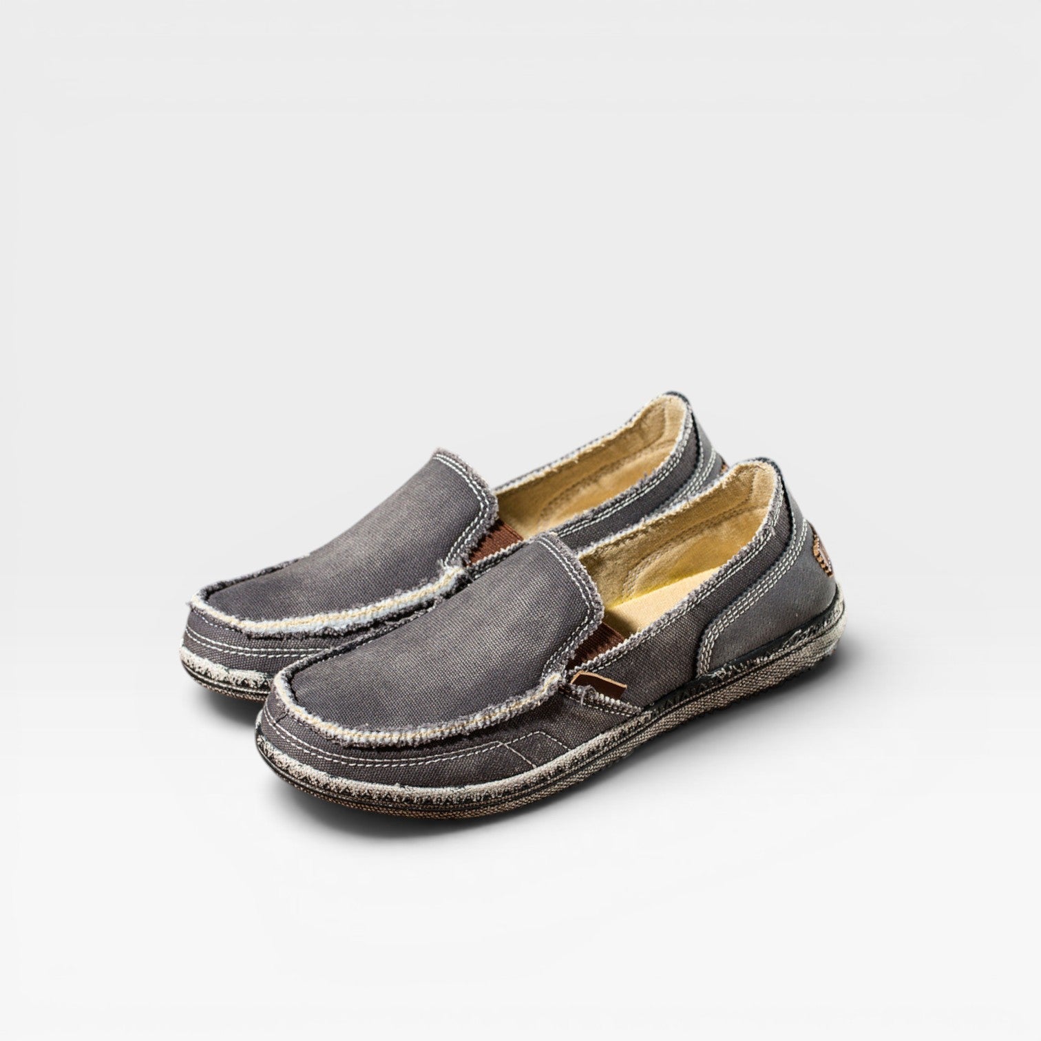 Herren Canvas Slipper – Lässige Komfort Mokassinschuhe für den Alltag