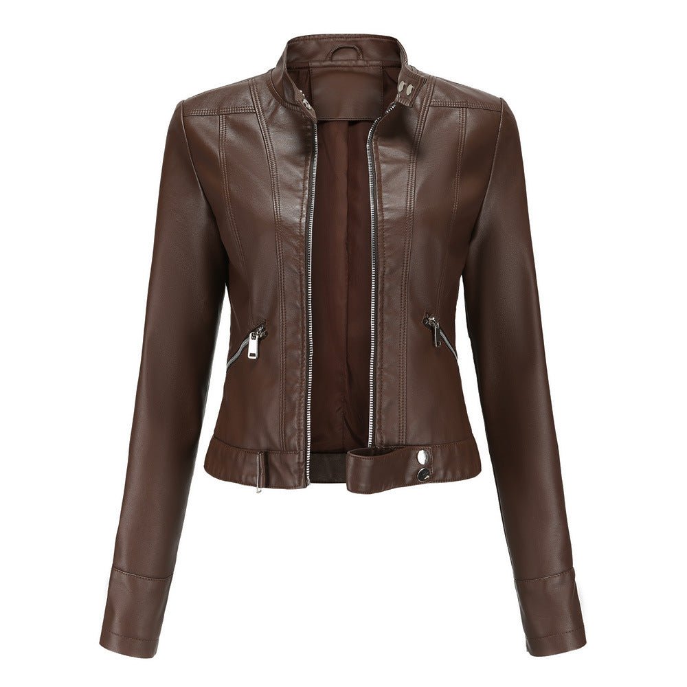 Damen Bikerjacke in Leder