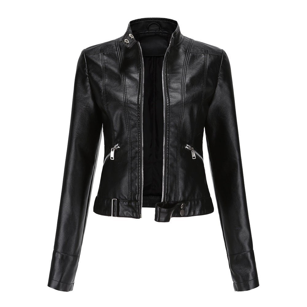 Damen Bikerjacke in Leder