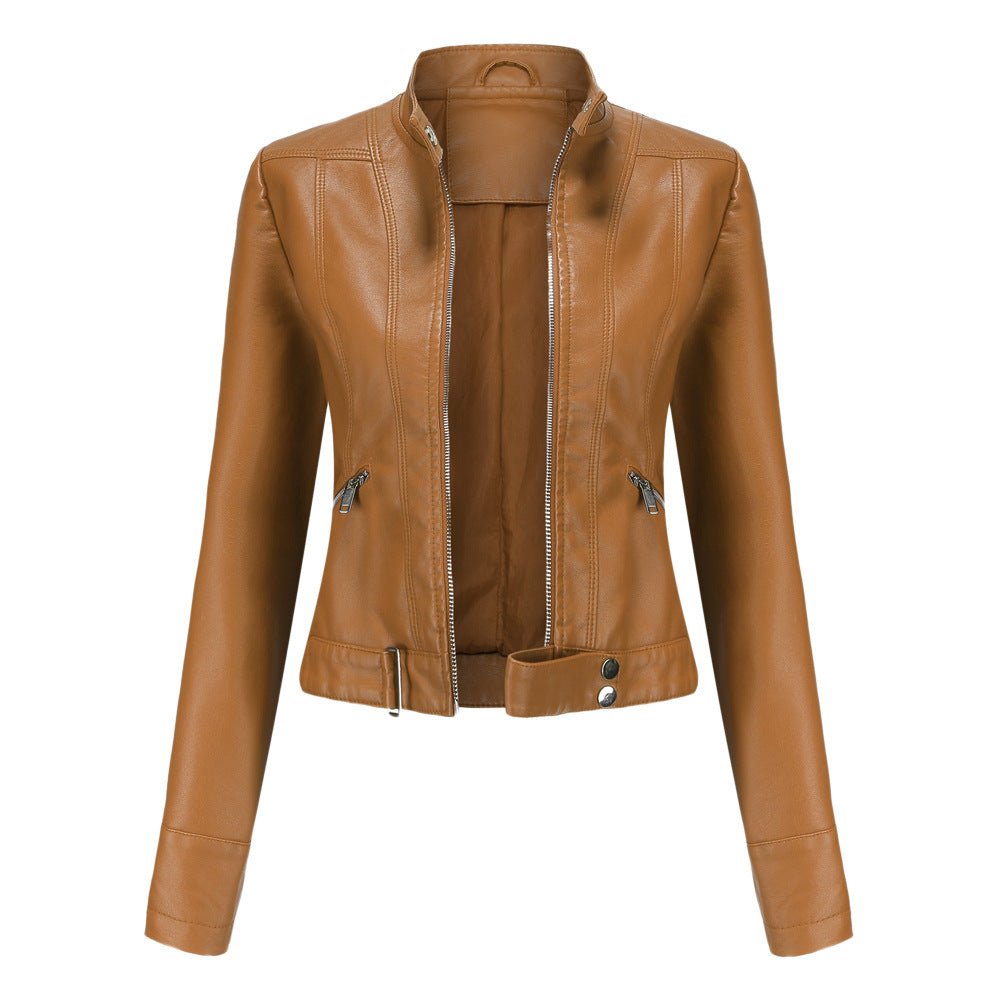 Damen Bikerjacke in Leder