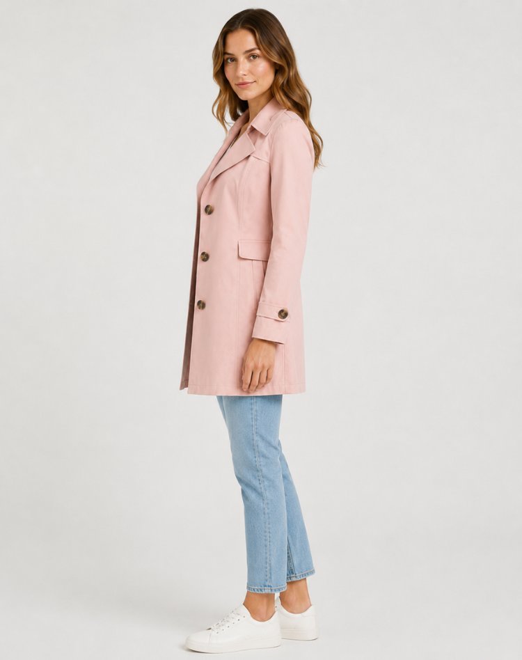 Damen Eleganter Trenchcoat