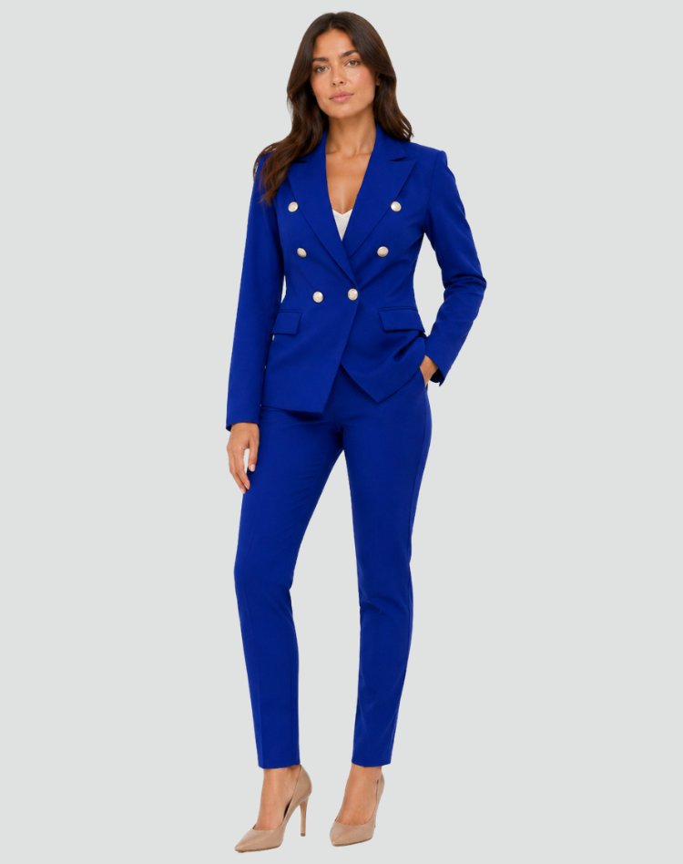 Damen Eleganter Hosenanzug mit Blazer