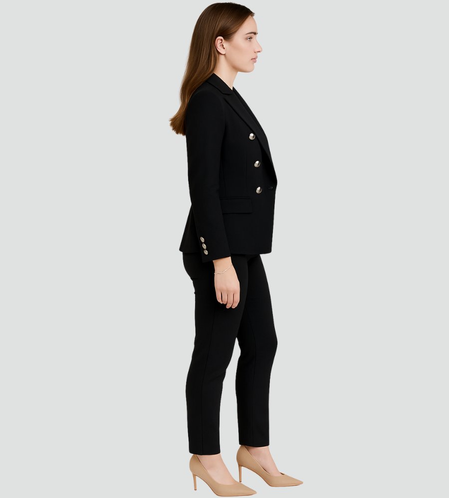 Damen Eleganter Hosenanzug mit Blazer