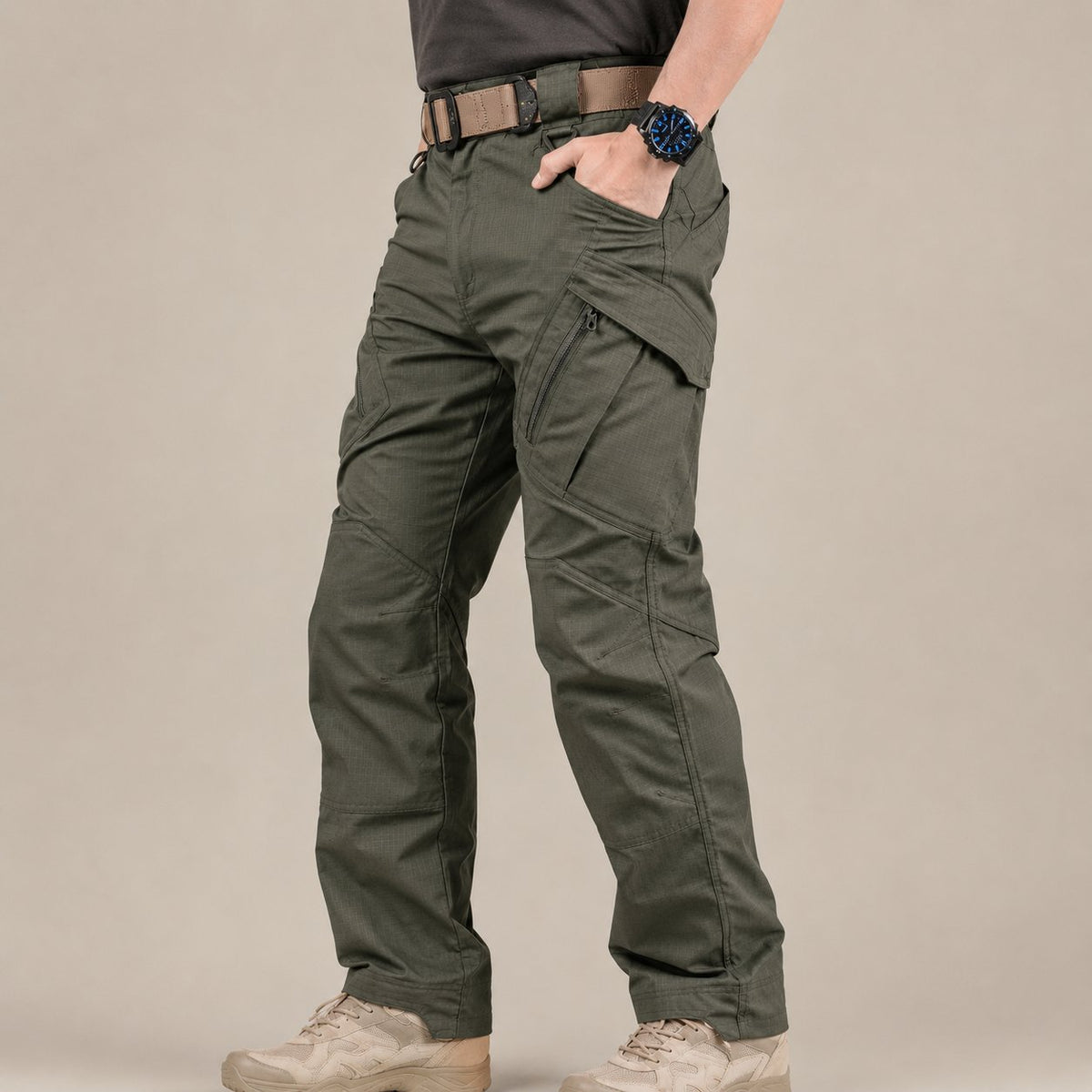 Herren Cargohose Wasserabweisend