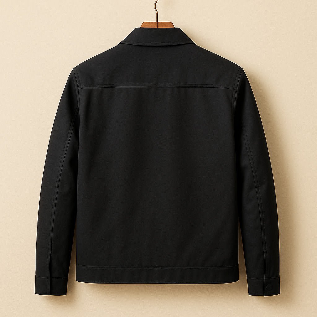 Herren Lässiger Blouson mit Karofutter