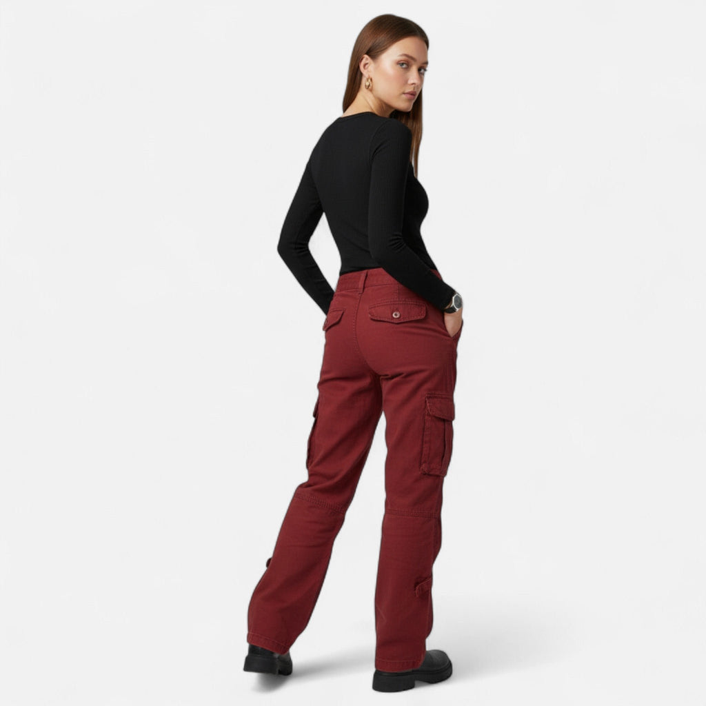 Damen Lässige Cargohose