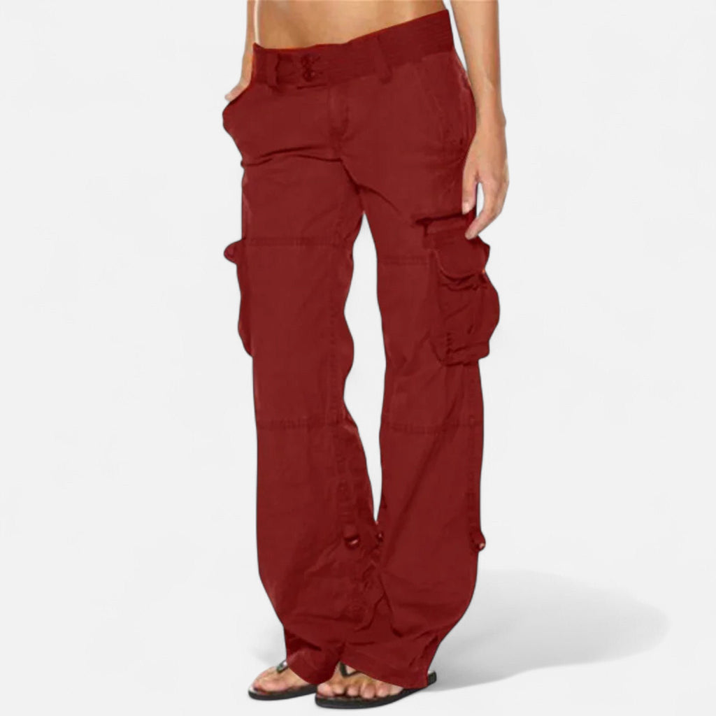 Damen Lässige Cargohose