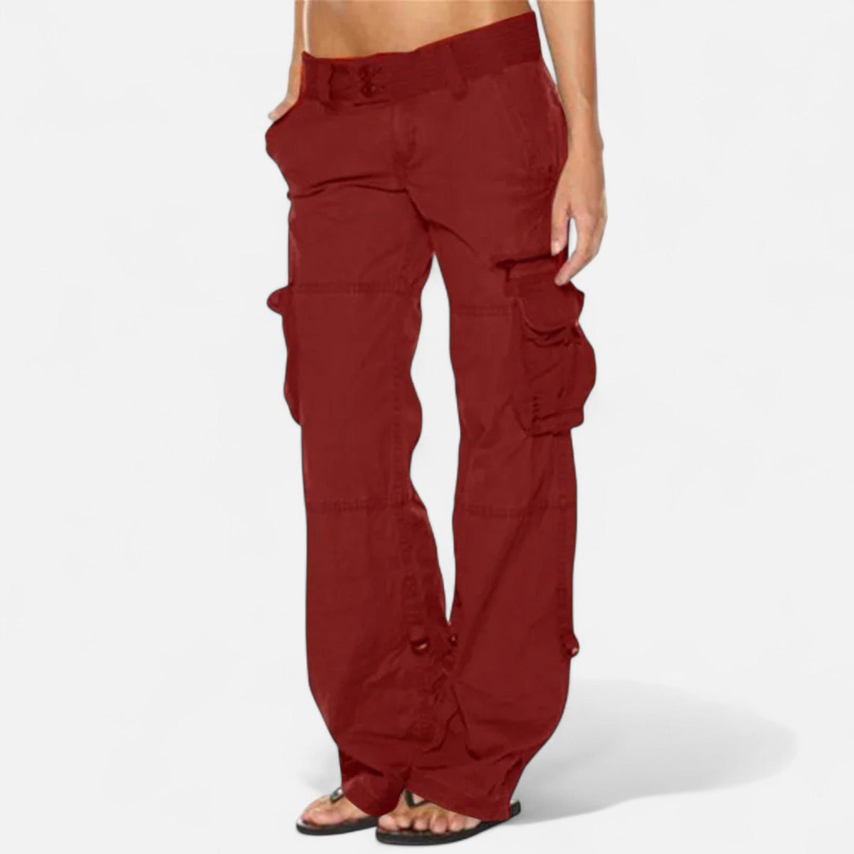 Damen Lässige Cargohose