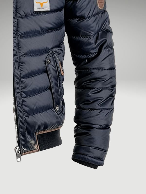 Herren Bomberjacke mit Steppmuster