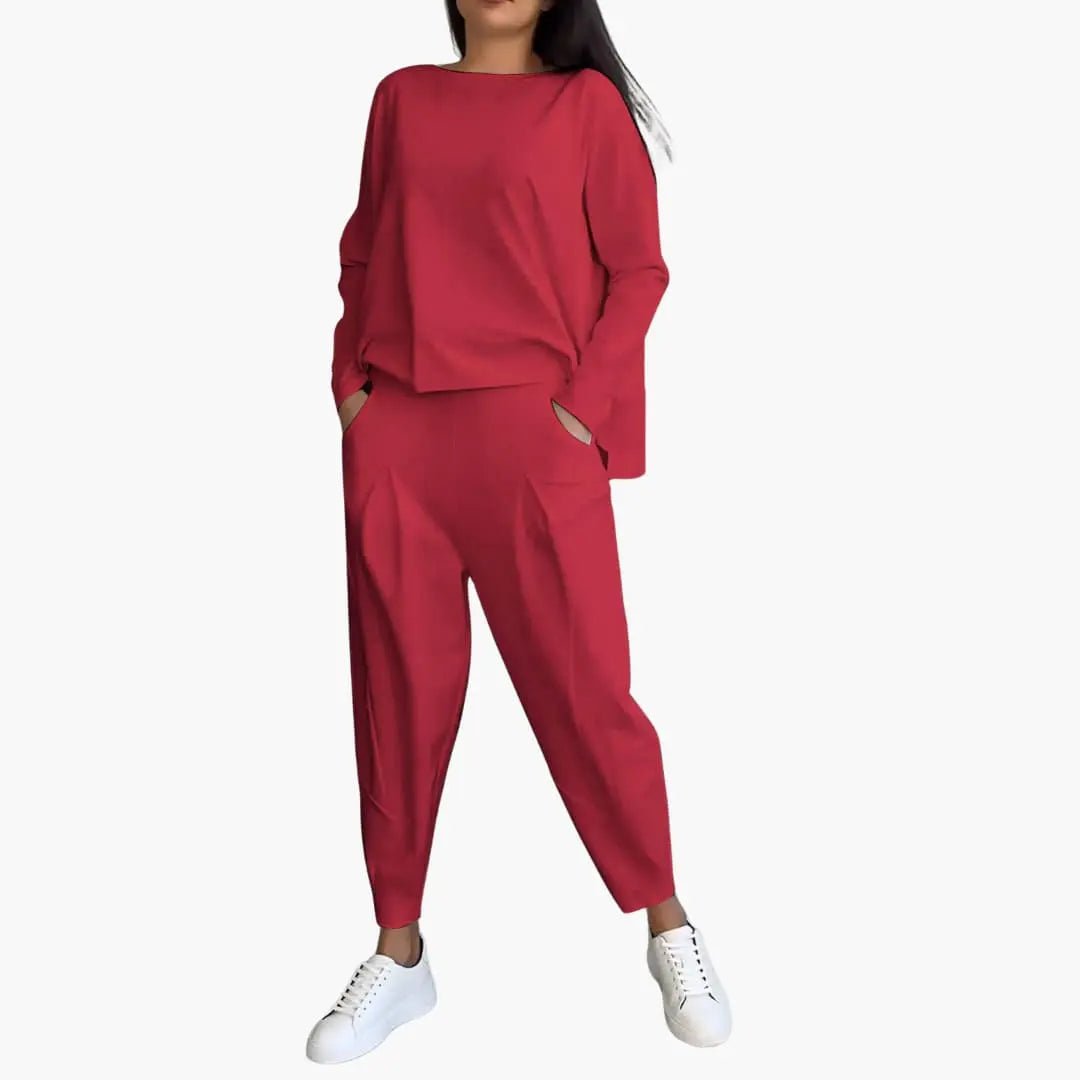 Damen Bequemes Loungewear-Set