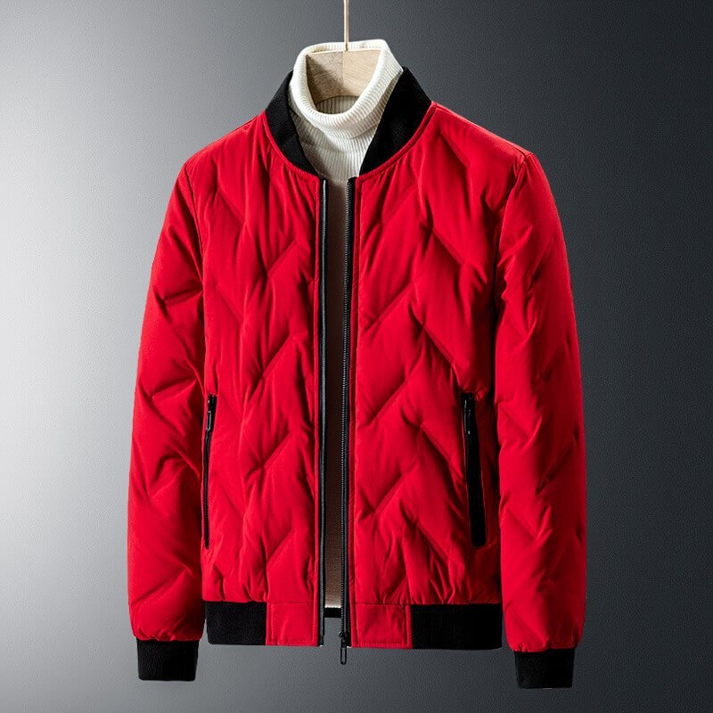Herren Daunen-Bomberjacke