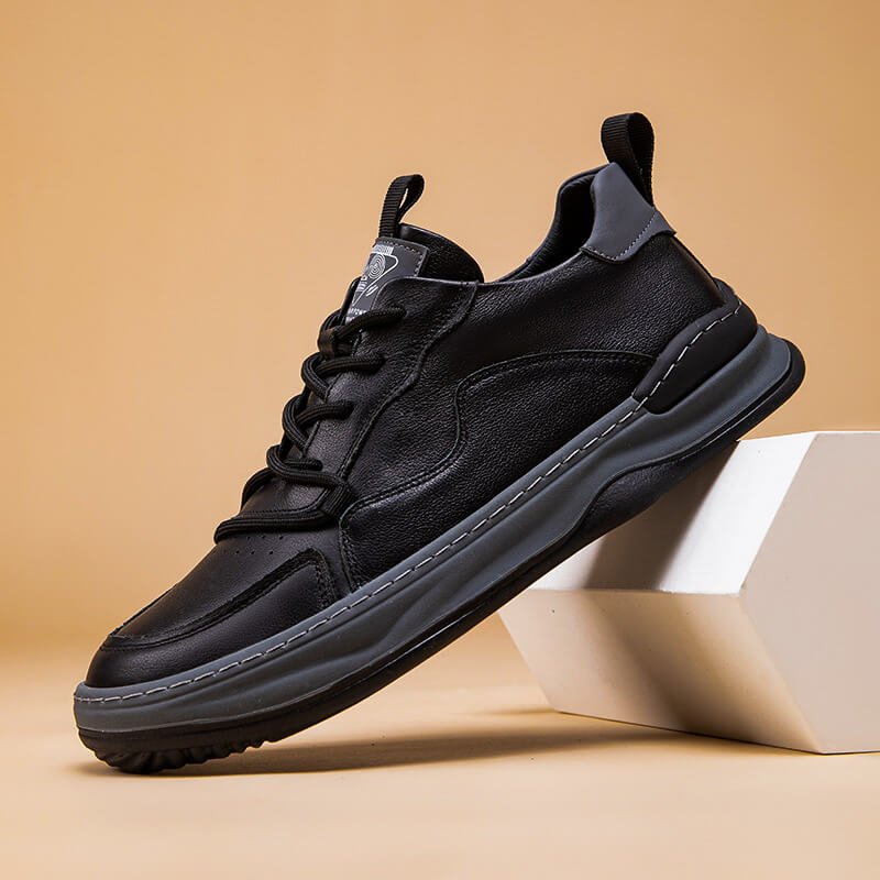 Herren Lässige Leder-Sneaker