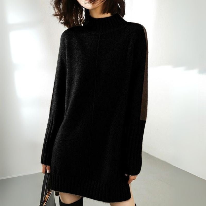 Damen Strickkleid aus Kaschmir-Mix