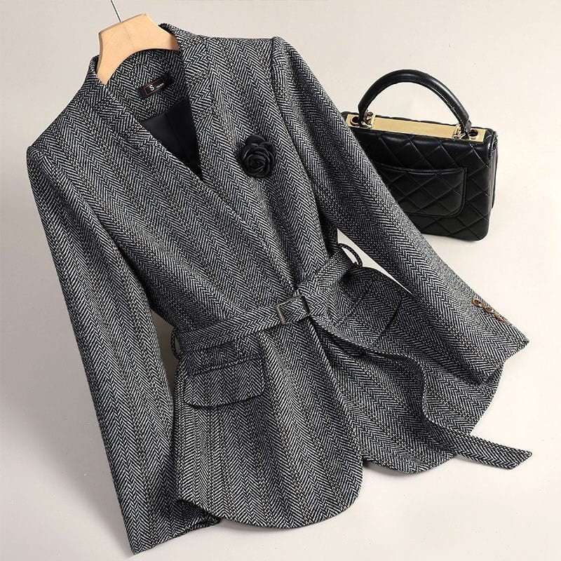 Damen Eleganter Wollblazer