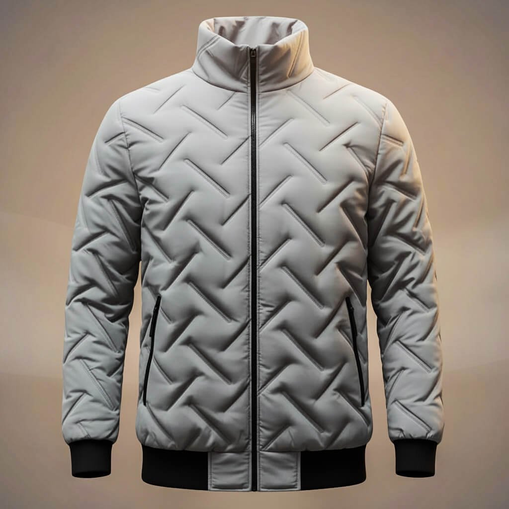 Herren Steppjacke mit Stehkragen