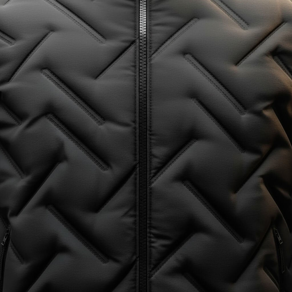 Herren Steppjacke mit Stehkragen