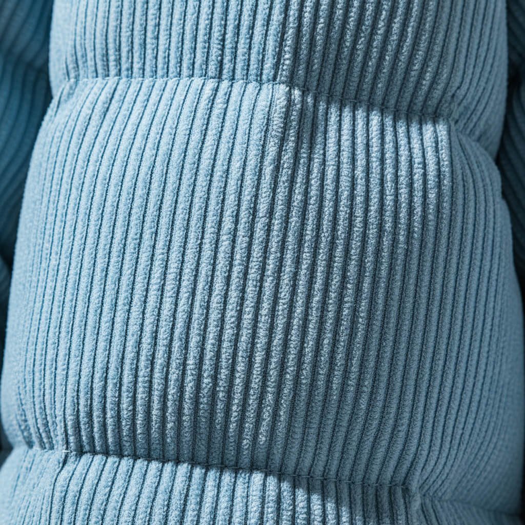 Herren Cord-Steppjacke mit Fleece-Futter