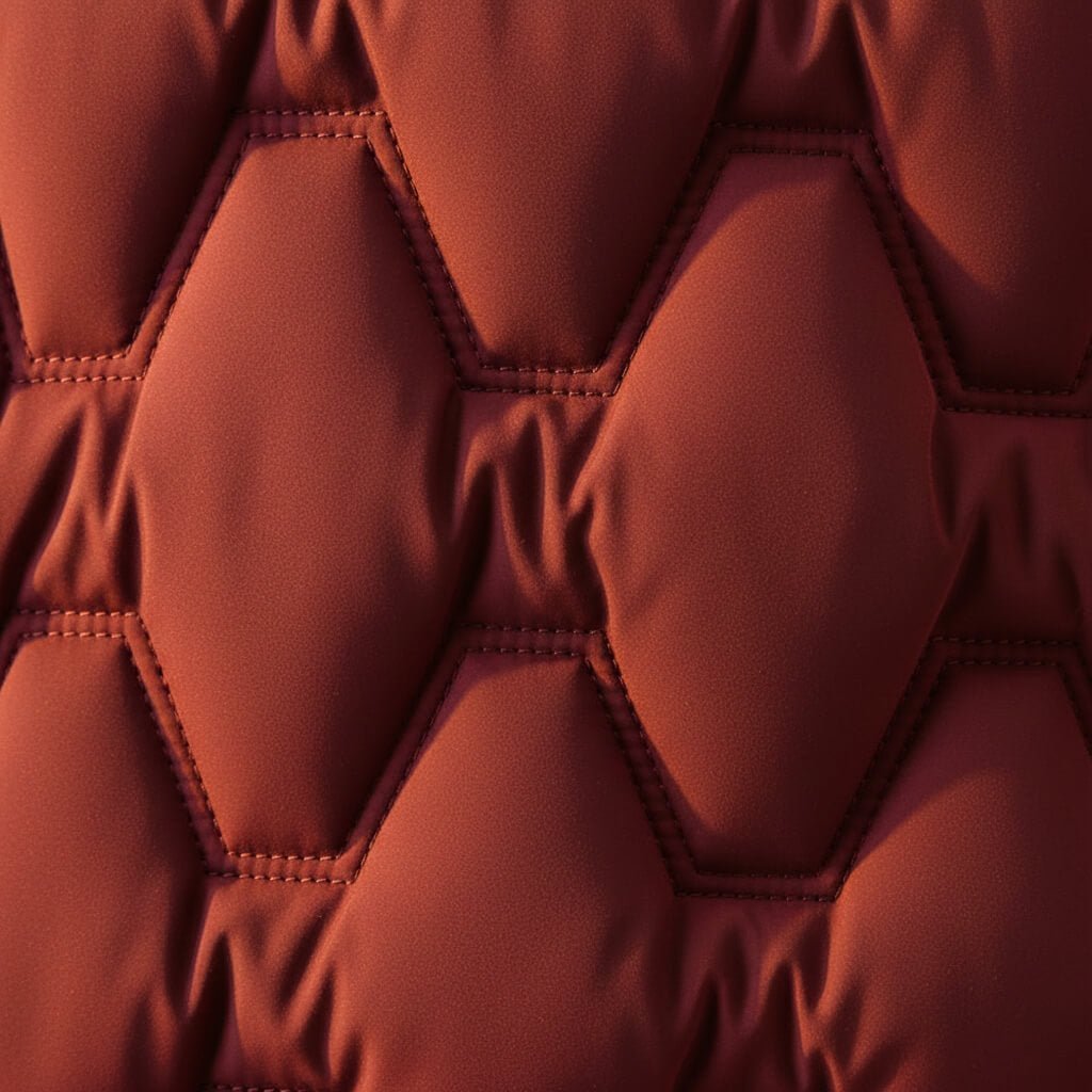 Damen Eleganter Steppmantel mit Kapuze