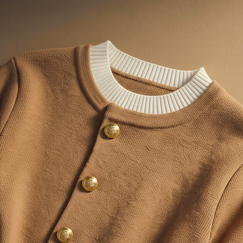 Damen Eleganter Strickpullover aus Merinowolle