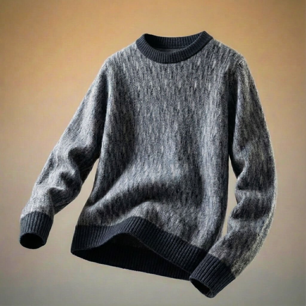 Herren Gemütlicher Wollpullover