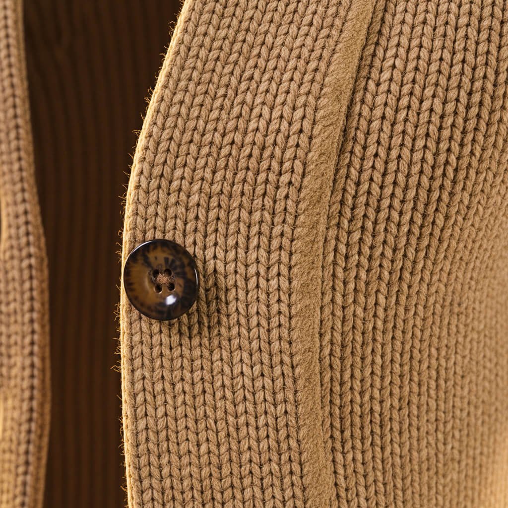 Herren Strickjacke aus Wolle