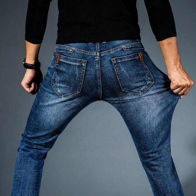 Herren Skinny Jeans aus Bio-Baumwolle