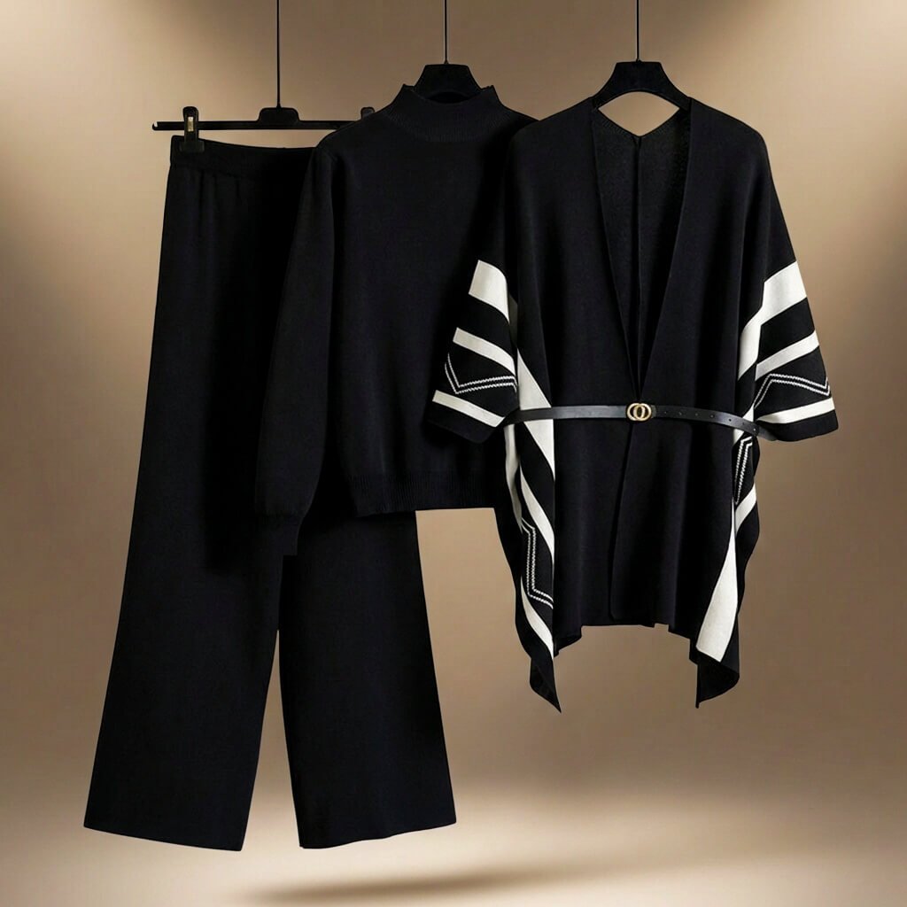 Damen Gemütliches Loungewear-Set aus Wollmix