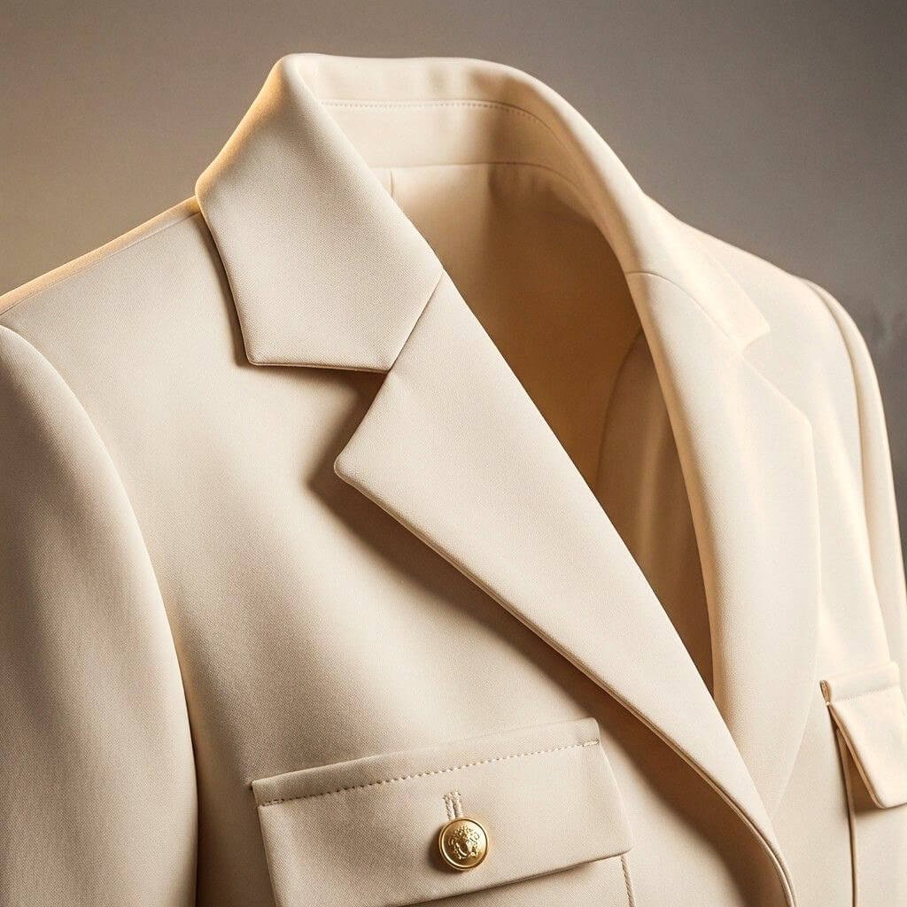 Damen Eleganter Blazer mit Taillengürtel