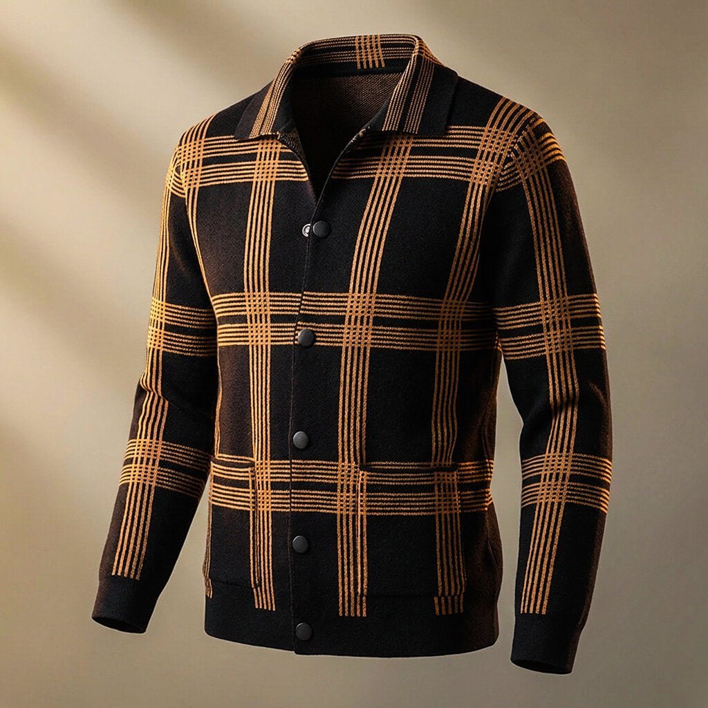 Herren Cardigan aus Wollmischung