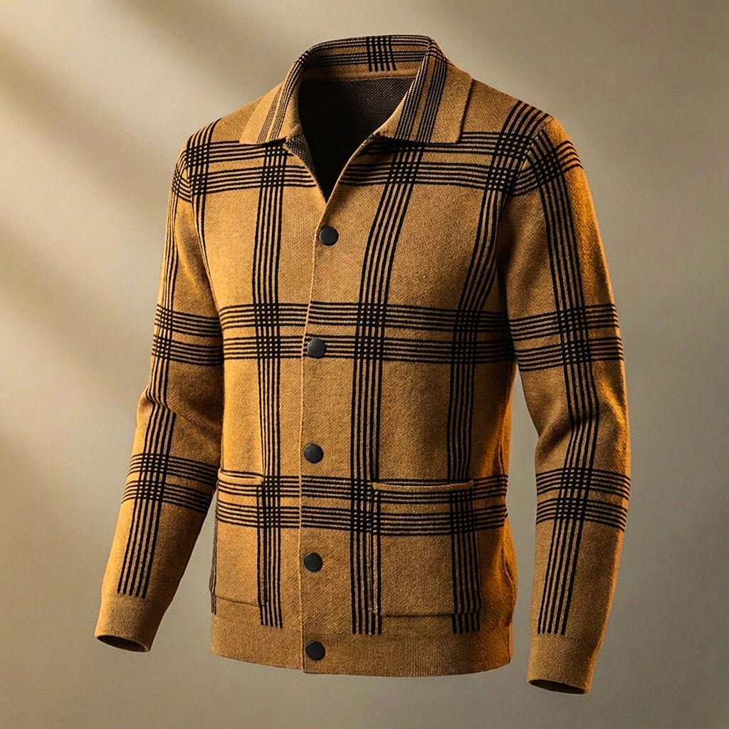 Herren Cardigan aus Wollmischung