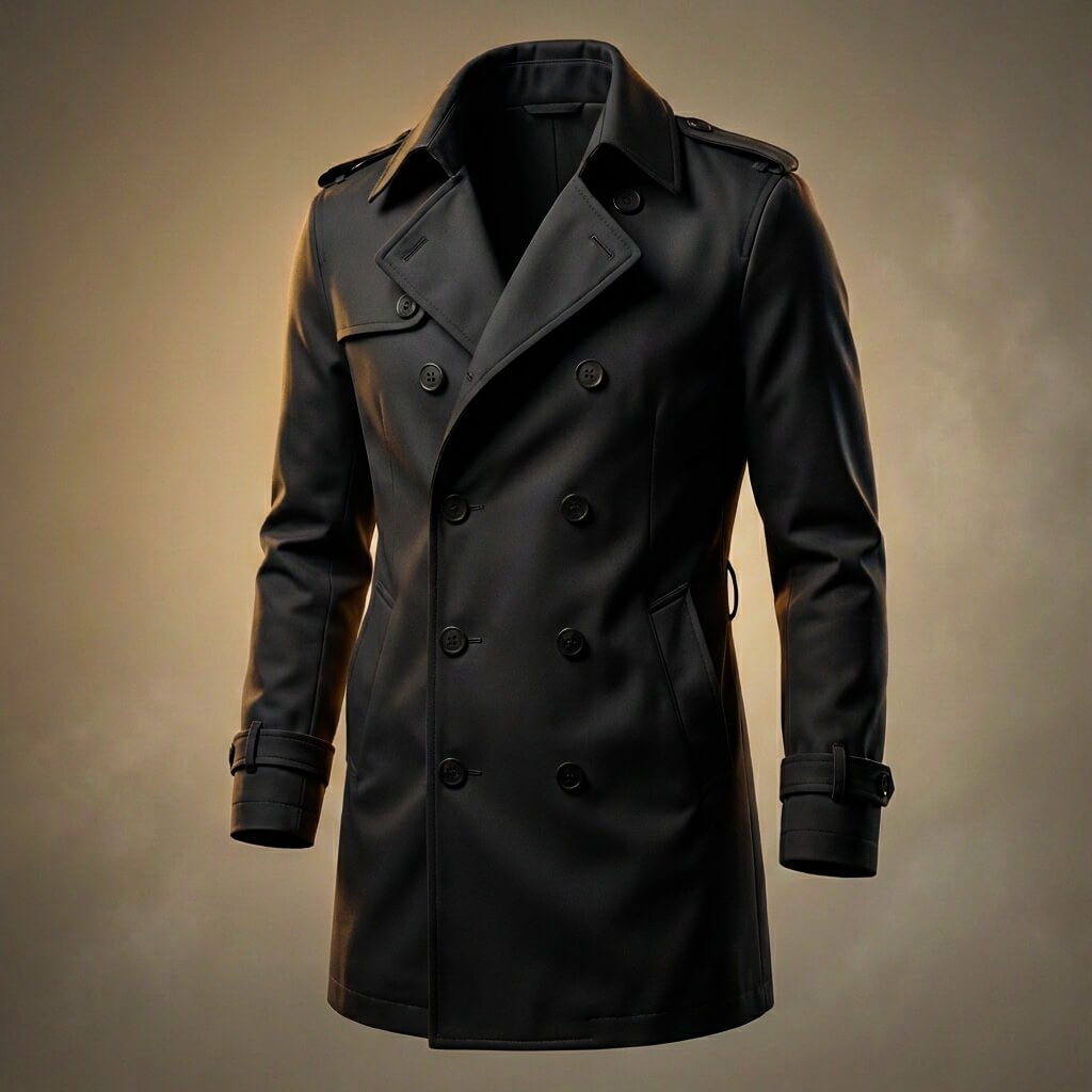 Herren Eleganter Trenchcoat
