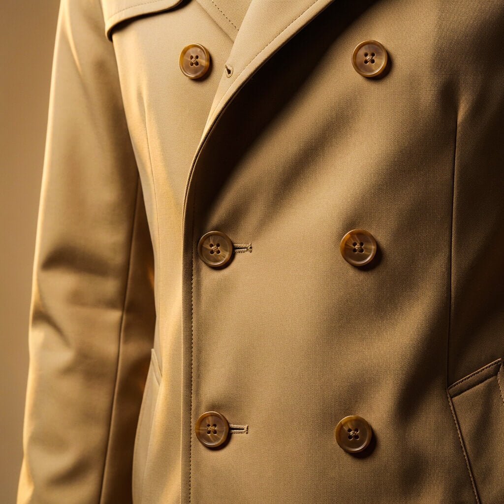 Herren Eleganter Trenchcoat