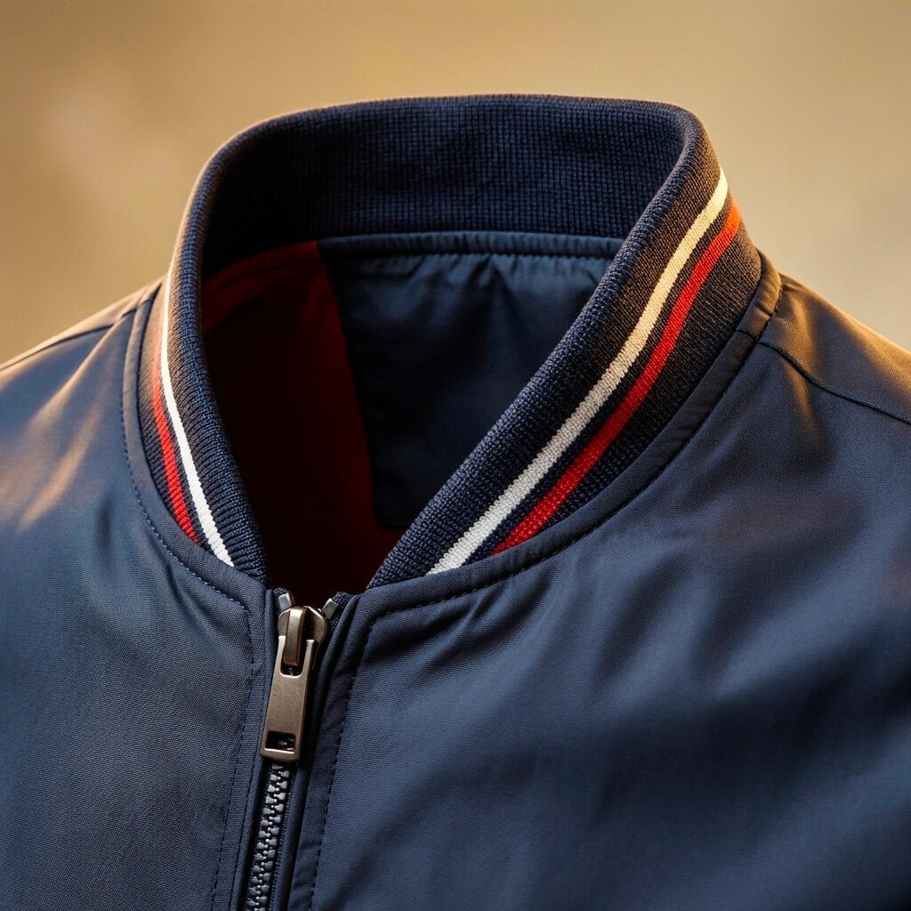 Herren Lässige Bomberjacke