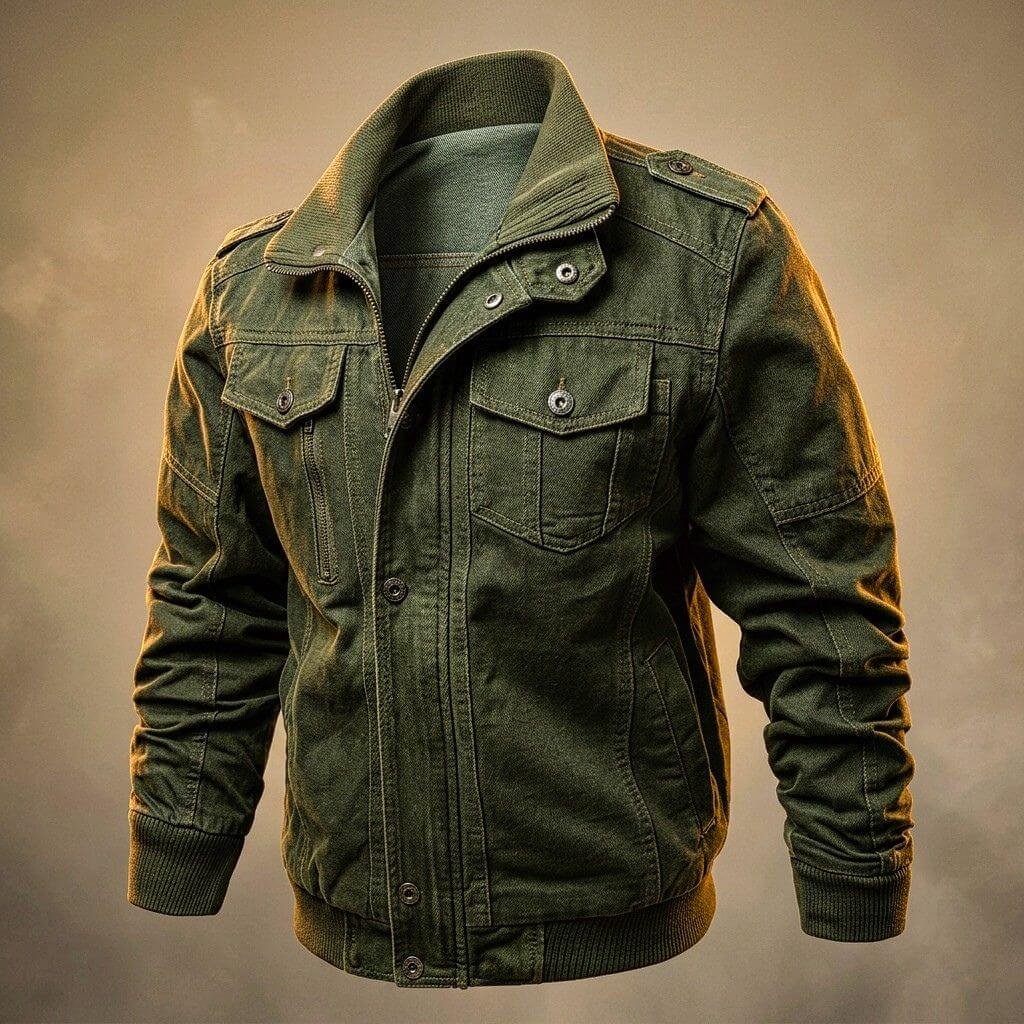 Herren Bomberjacke aus Denim