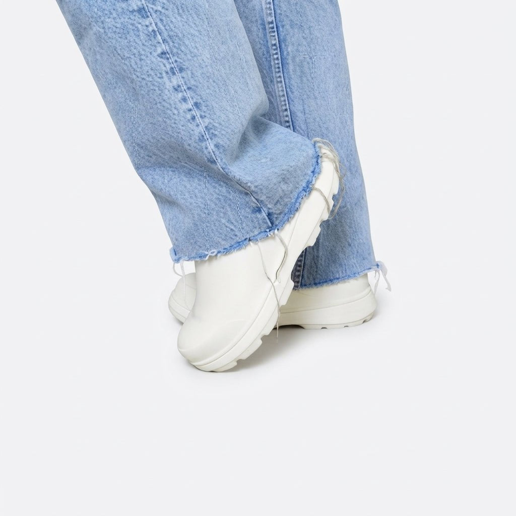 Damen Gemütliche Clogs mit Wollfutter