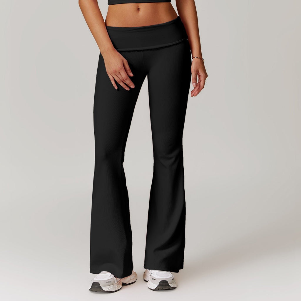Damen Stilvolle Leggings mit Schlag