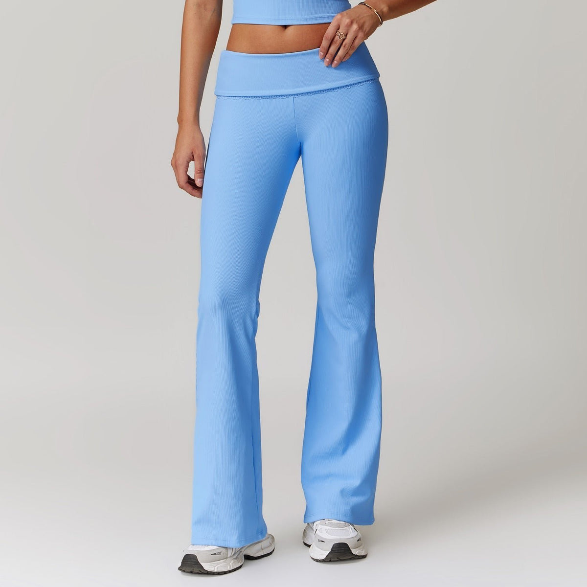 Damen Stilvolle Leggings mit Schlag