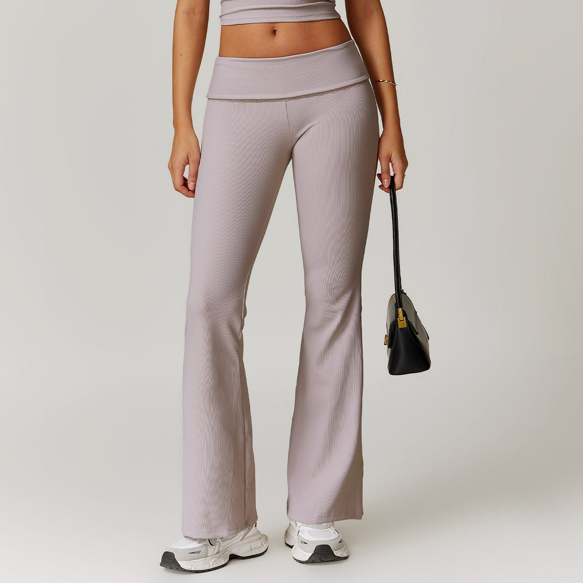 Damen Stilvolle Leggings mit Schlag