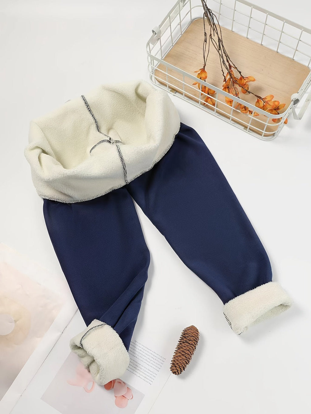 Damen Gemütliche Thermo Leggings