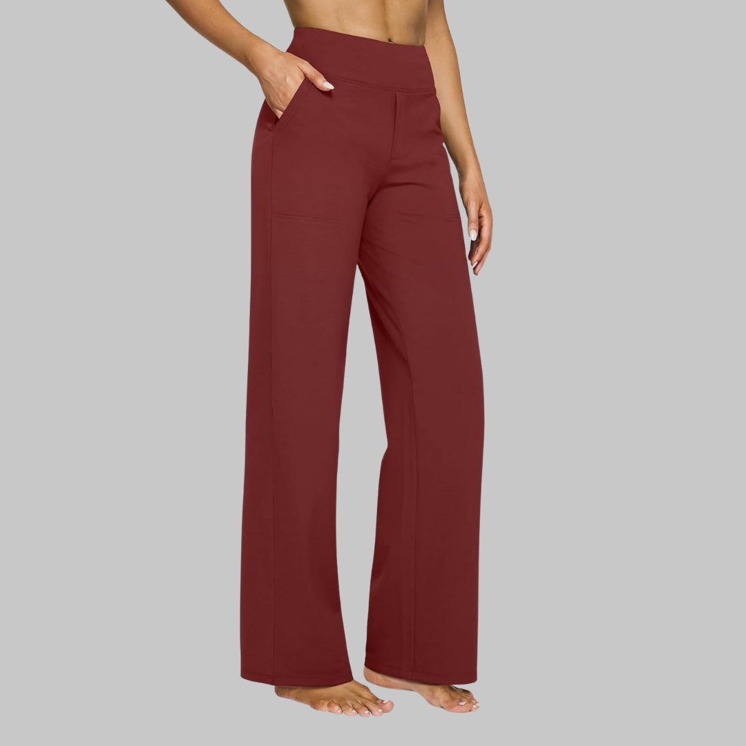 Damen Elegante High Waist Hose