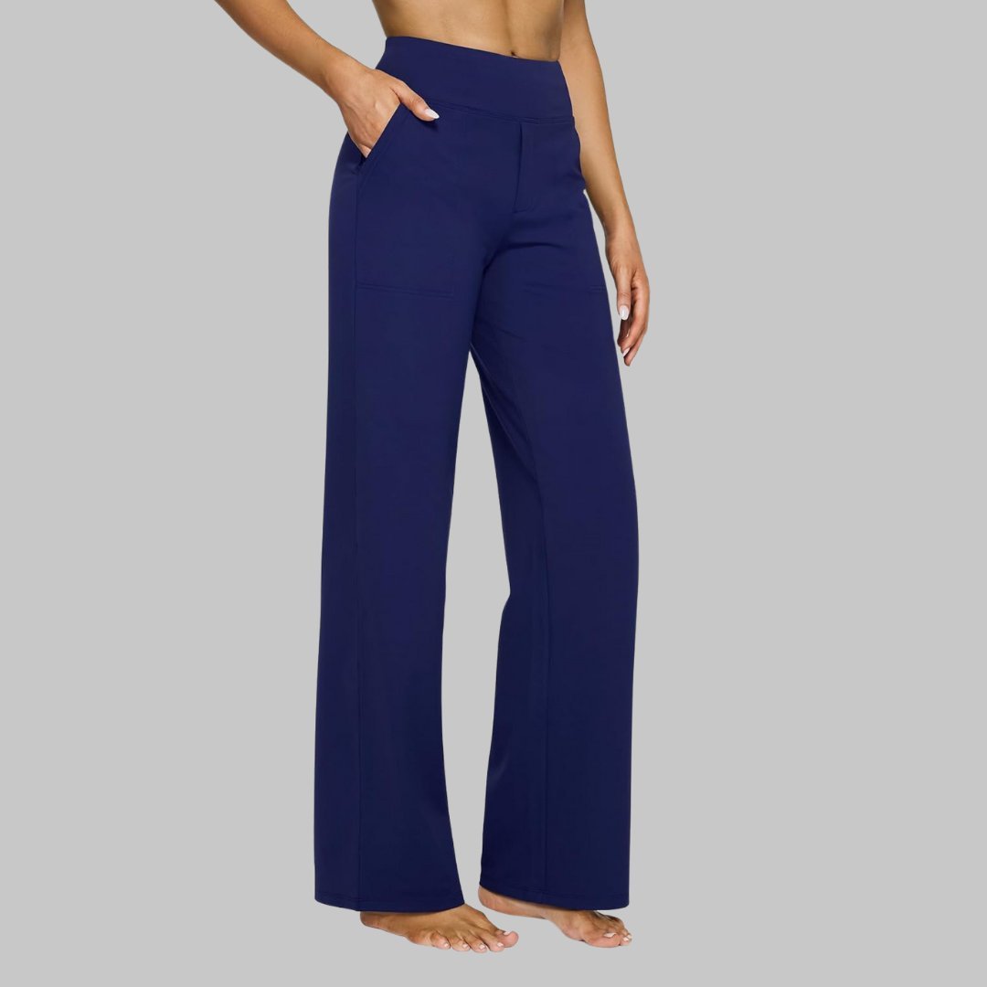 Damen Elegante High Waist Hose