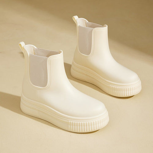Damen Chelsea Boots mit Plateausohle