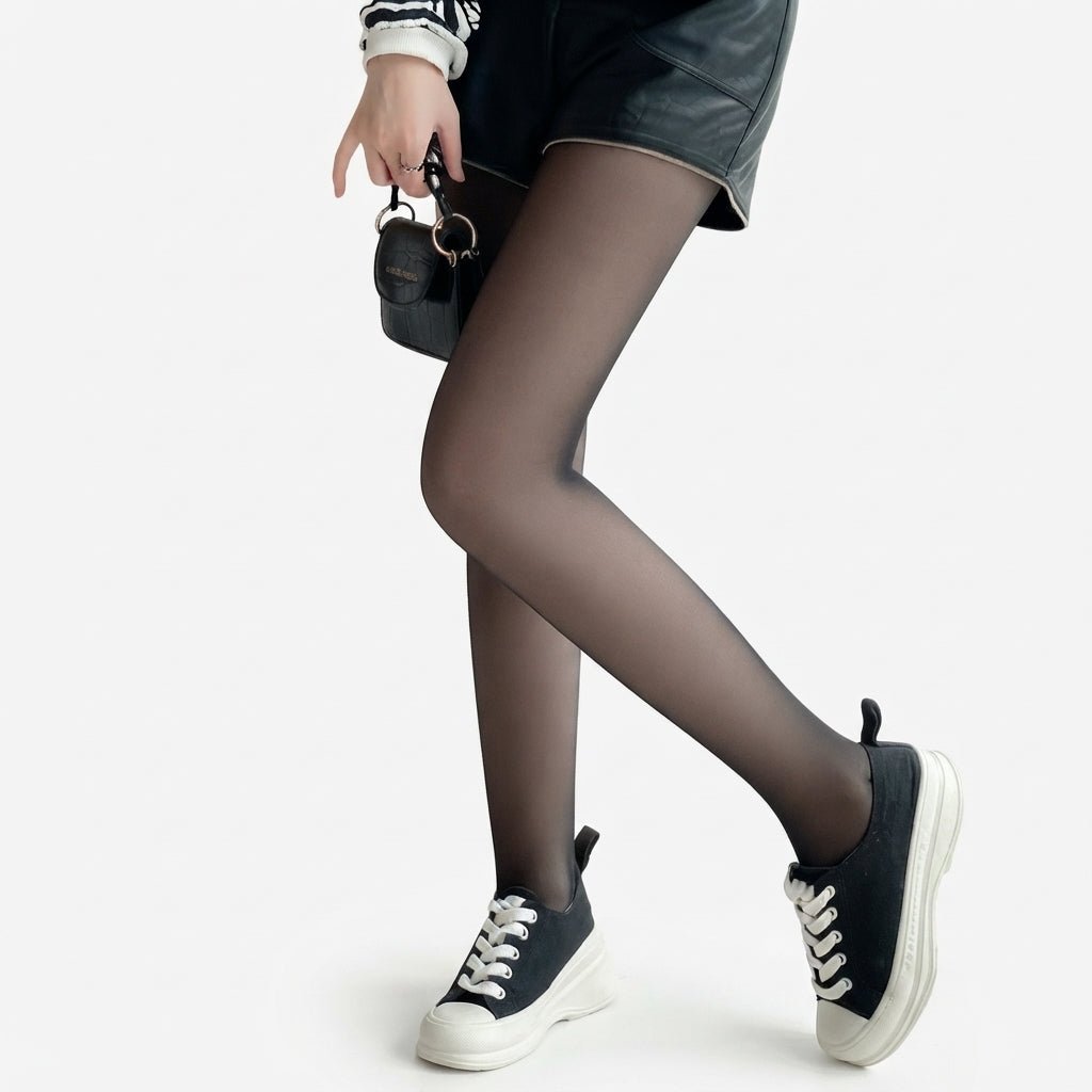 Damen Gemütliche Thermo-Strumpfhose