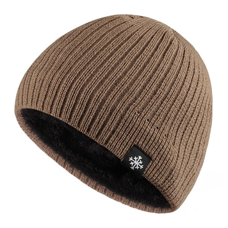Unisex Gemütliche Beanie mit Fleece-Futter