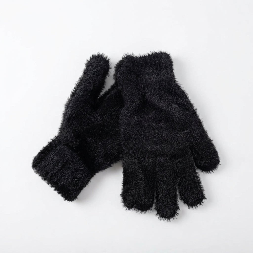 Damen Gemütliche Plüsch-Handschuhe
