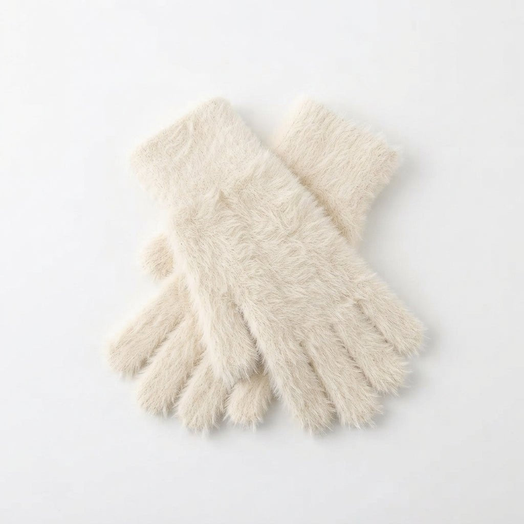 Damen Gemütliche Plüsch-Handschuhe