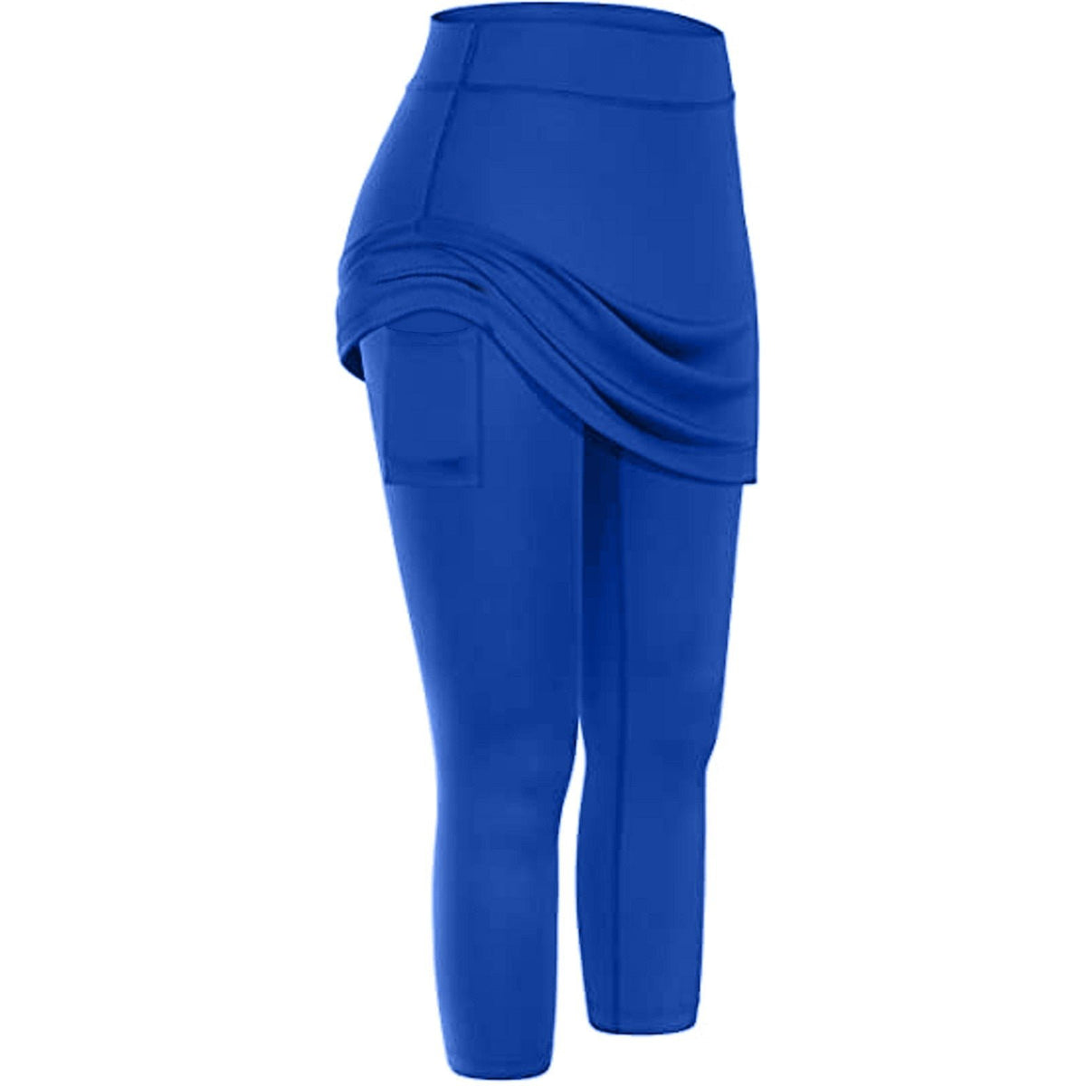 Damen Rock-Leggings mit Seitentaschen