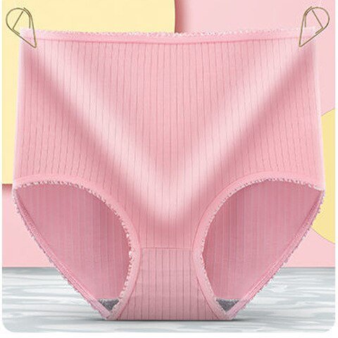 Damen Gemütlicher Slip mit hohem Taillenbund