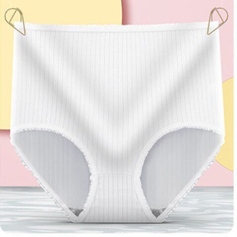 Damen Gemütlicher Slip mit hohem Taillenbund